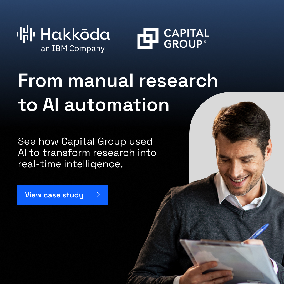 Hakkoda.io, an IBM Company Facebook ad: AI That Transforms Quant Trading