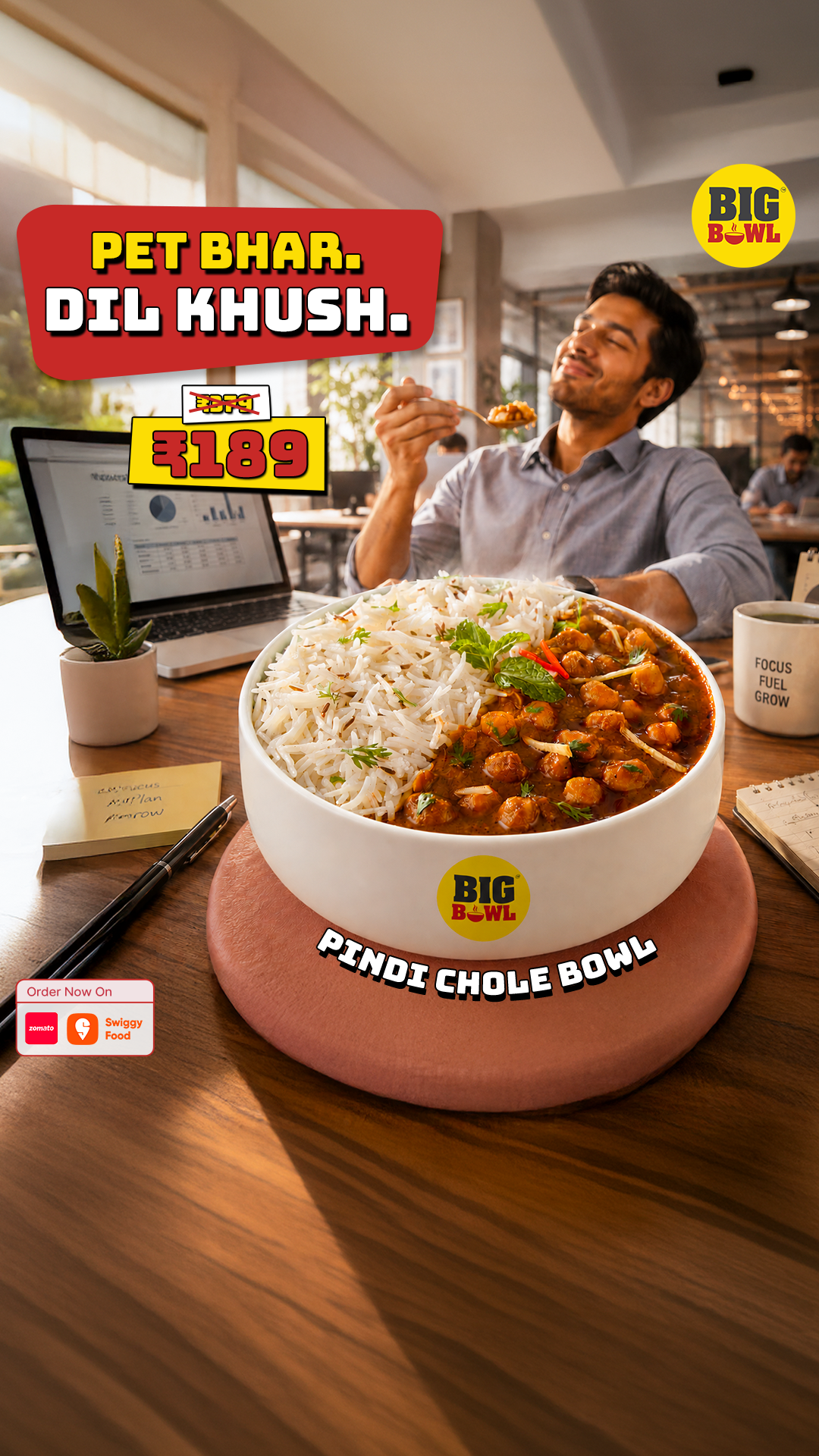 Big Bowl Facebook ad