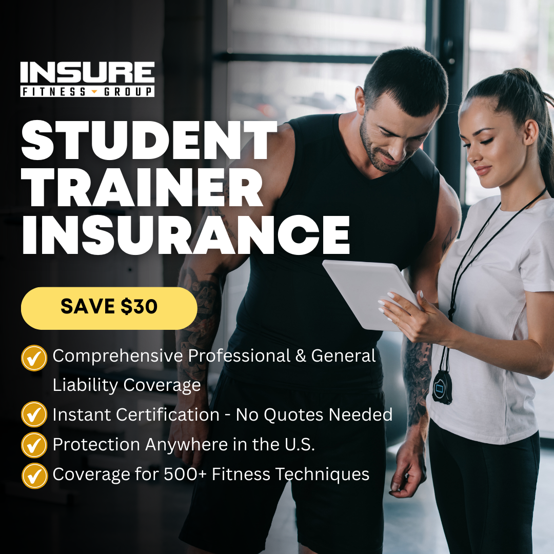 Insure Fitness Group Facebook ad