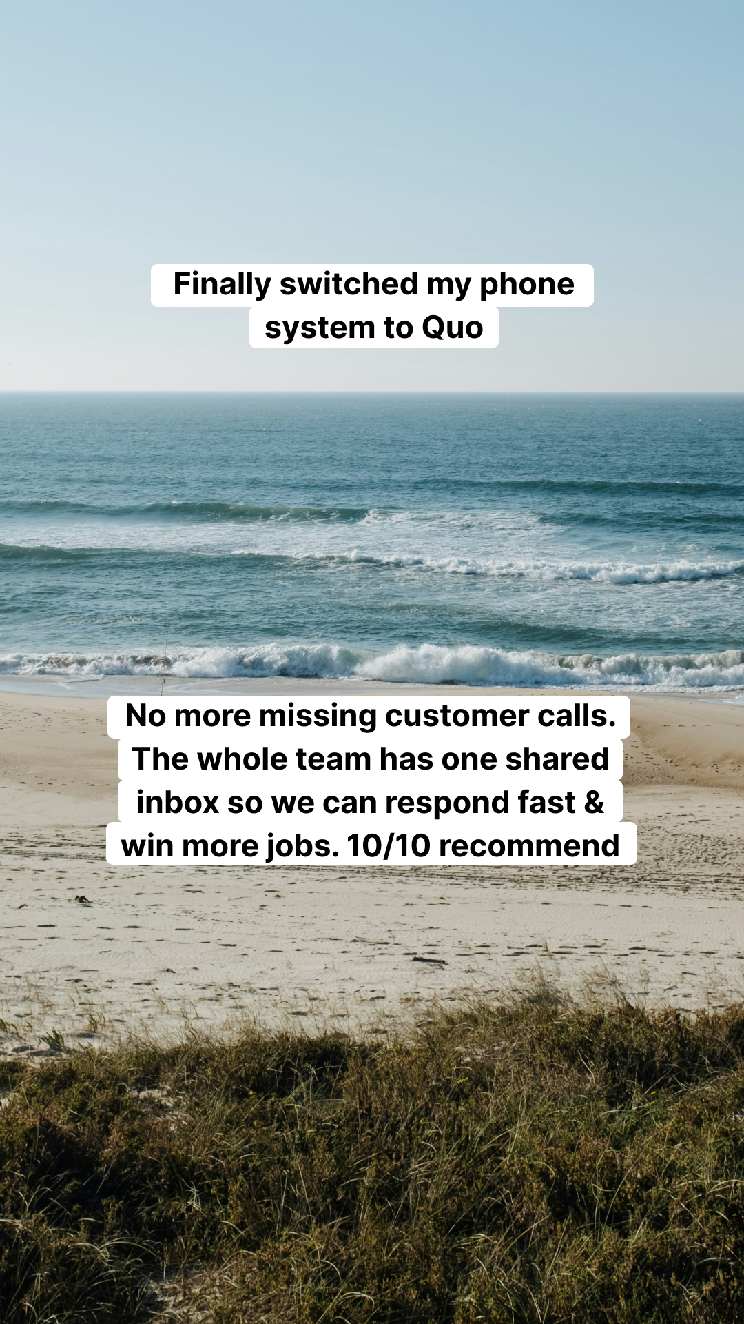 Quo - formerly OpenPhone Facebook ad