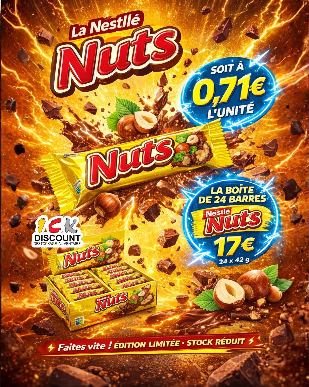 ICK Discount, Saint-André Facebook ad: ICK DISCOUNT: LE BON PLAN QUI CHANGE LA…