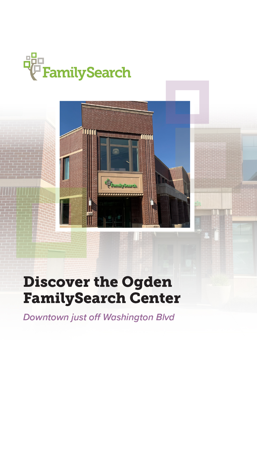 FamilySearch Facebook ad