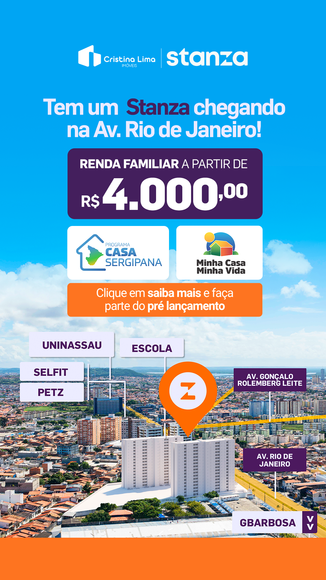 Cristina Lima Imóveis Facebook ad from May 18, 2026