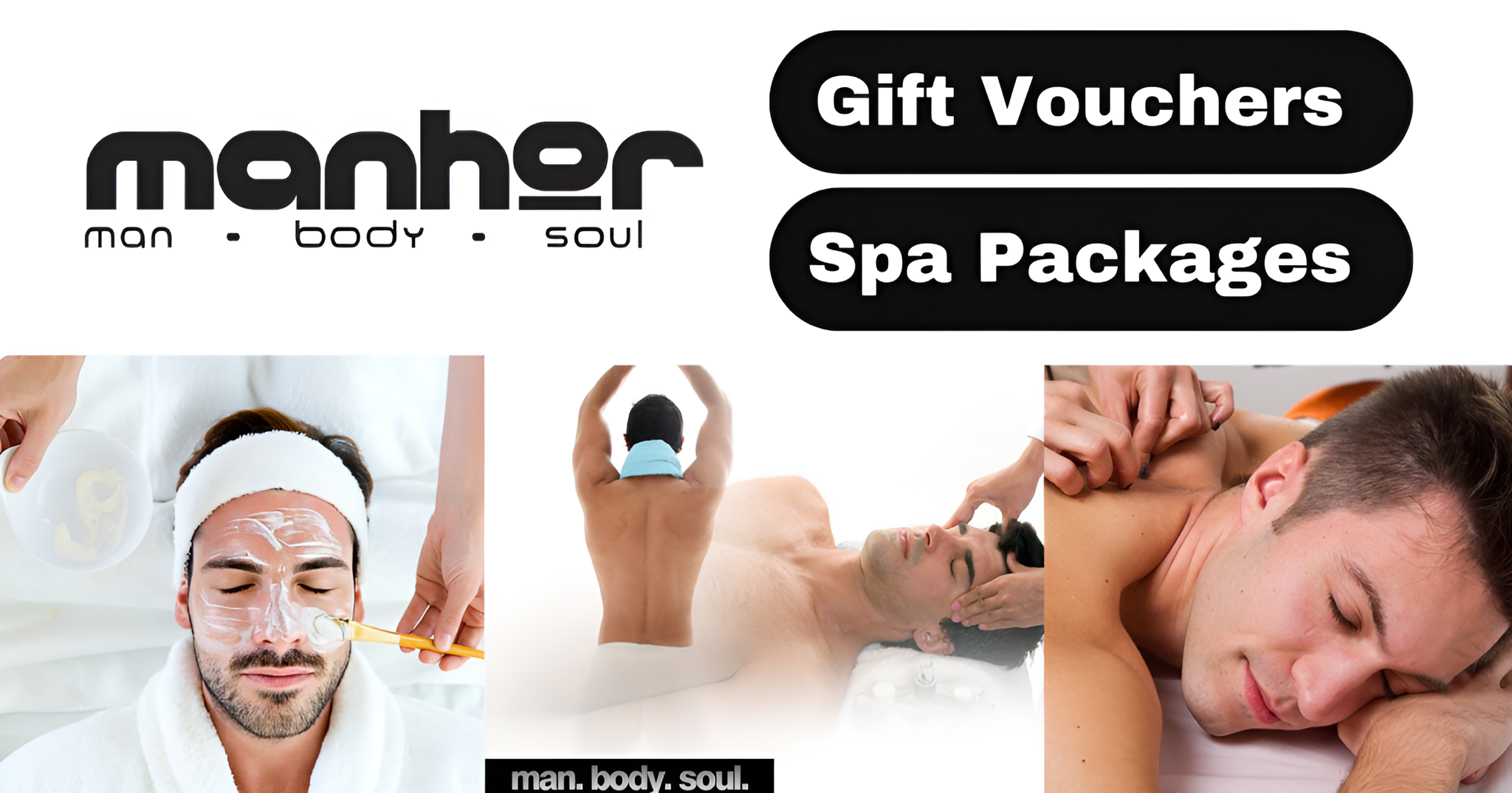 Manhor Men's Grooming Facebook ad: Give Him the Gift of Grooming, Because He Deserves the Best
