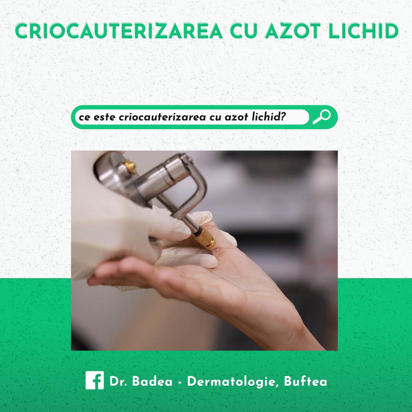 Dr. Badea - Dermatologie, Buftea Facebook ad