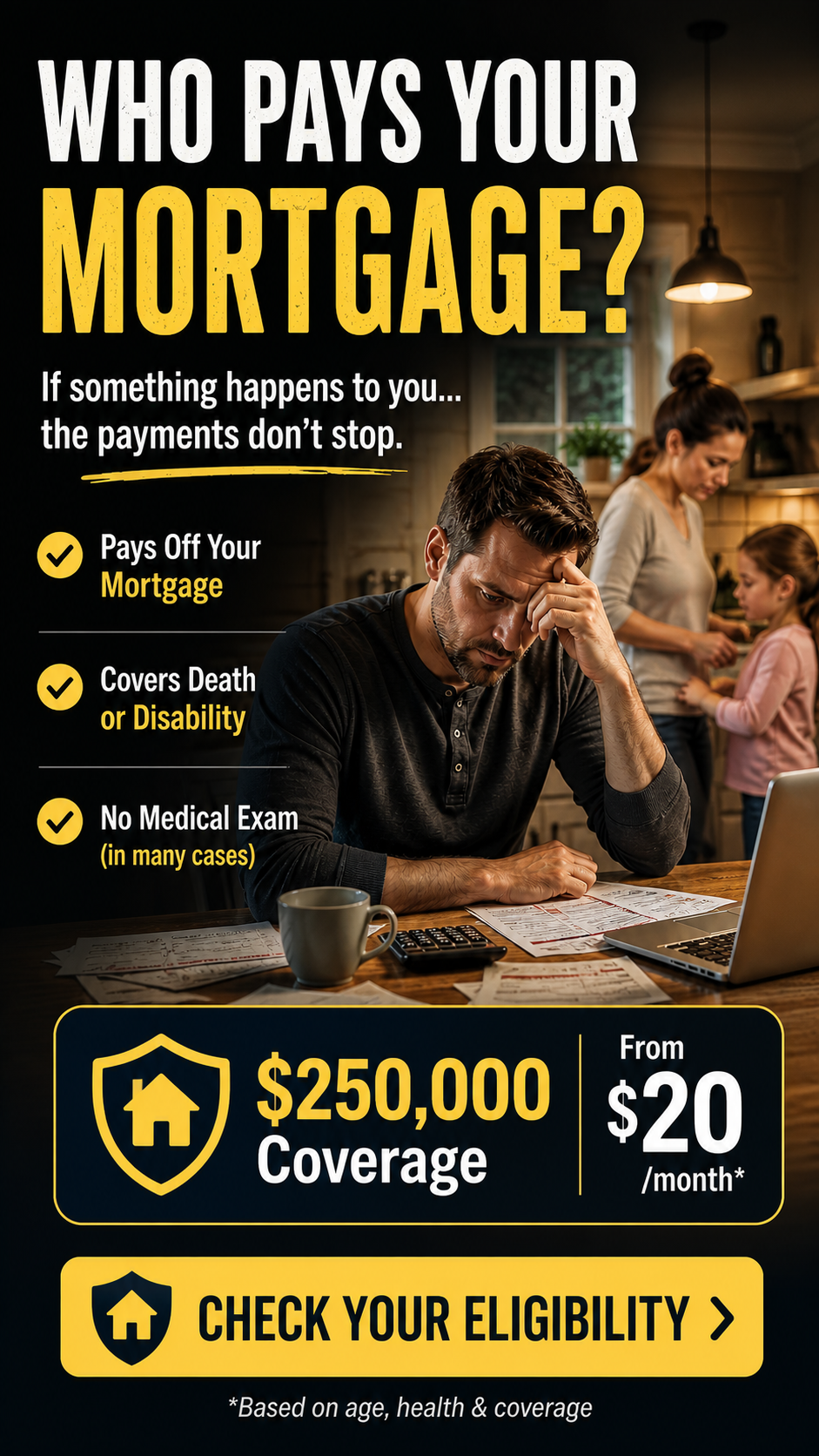American Mortgage Protection Facebook ad from May 7, 2026
