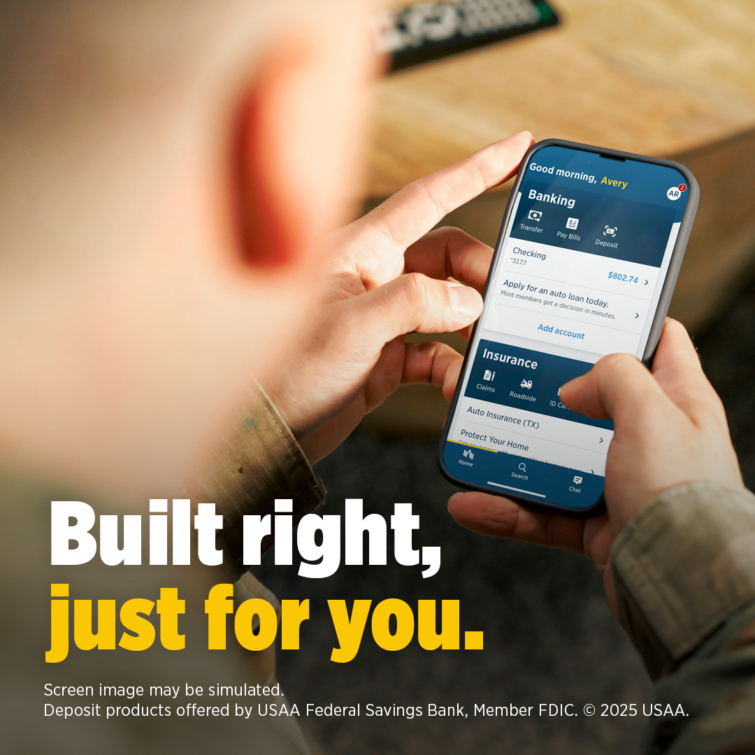 USAA Facebook ad