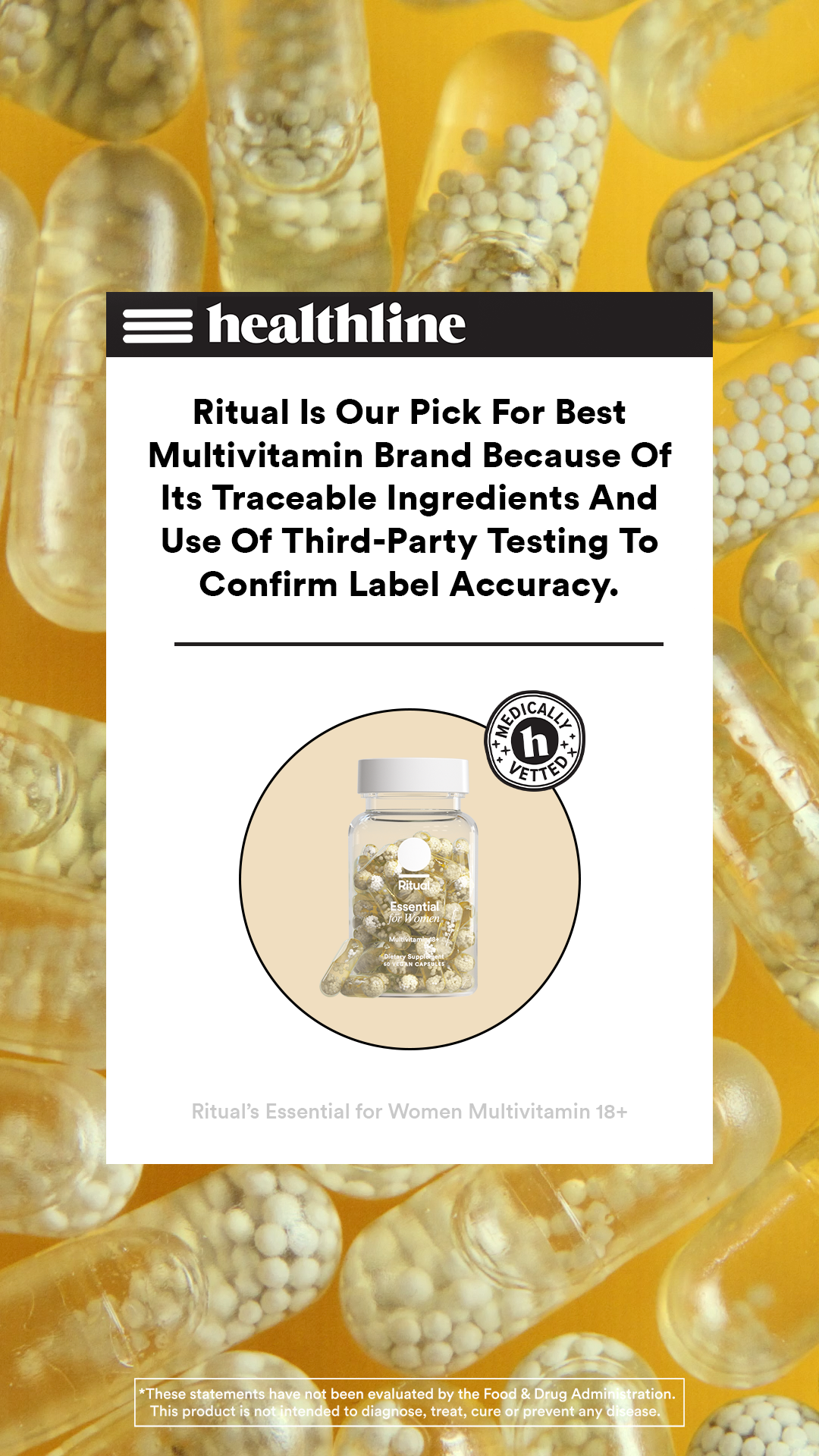 Healthline Facebook ad
