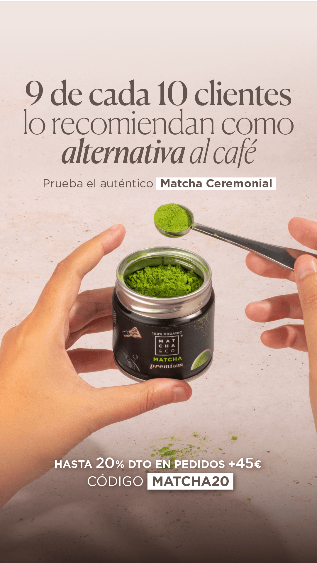 Matcha & CO Facebook ad