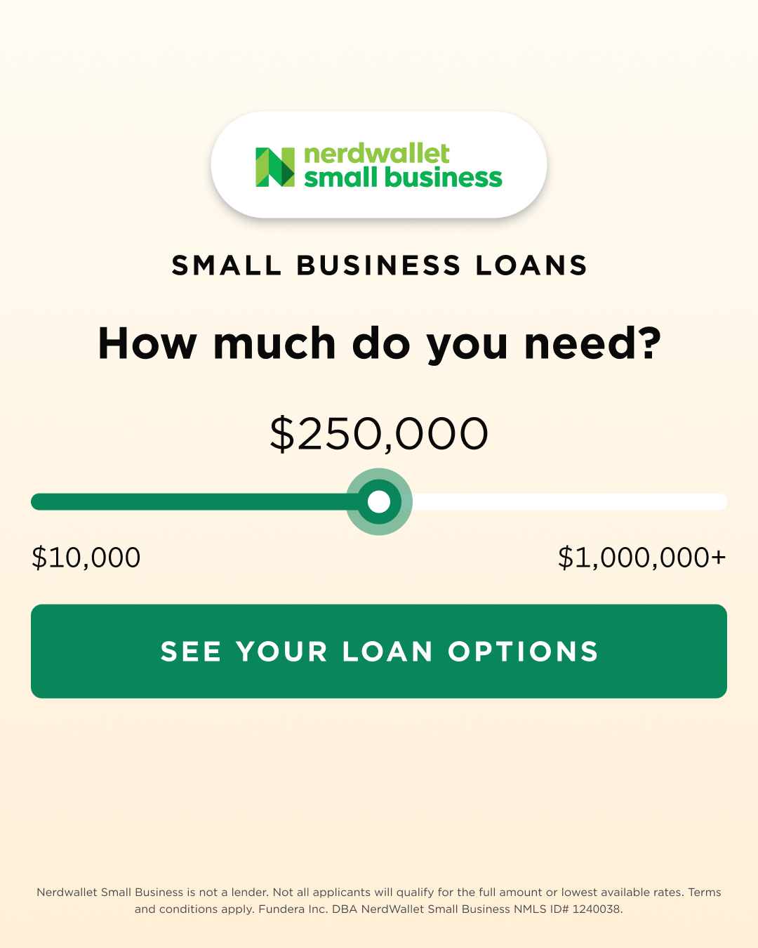 NerdWallet Facebook ad