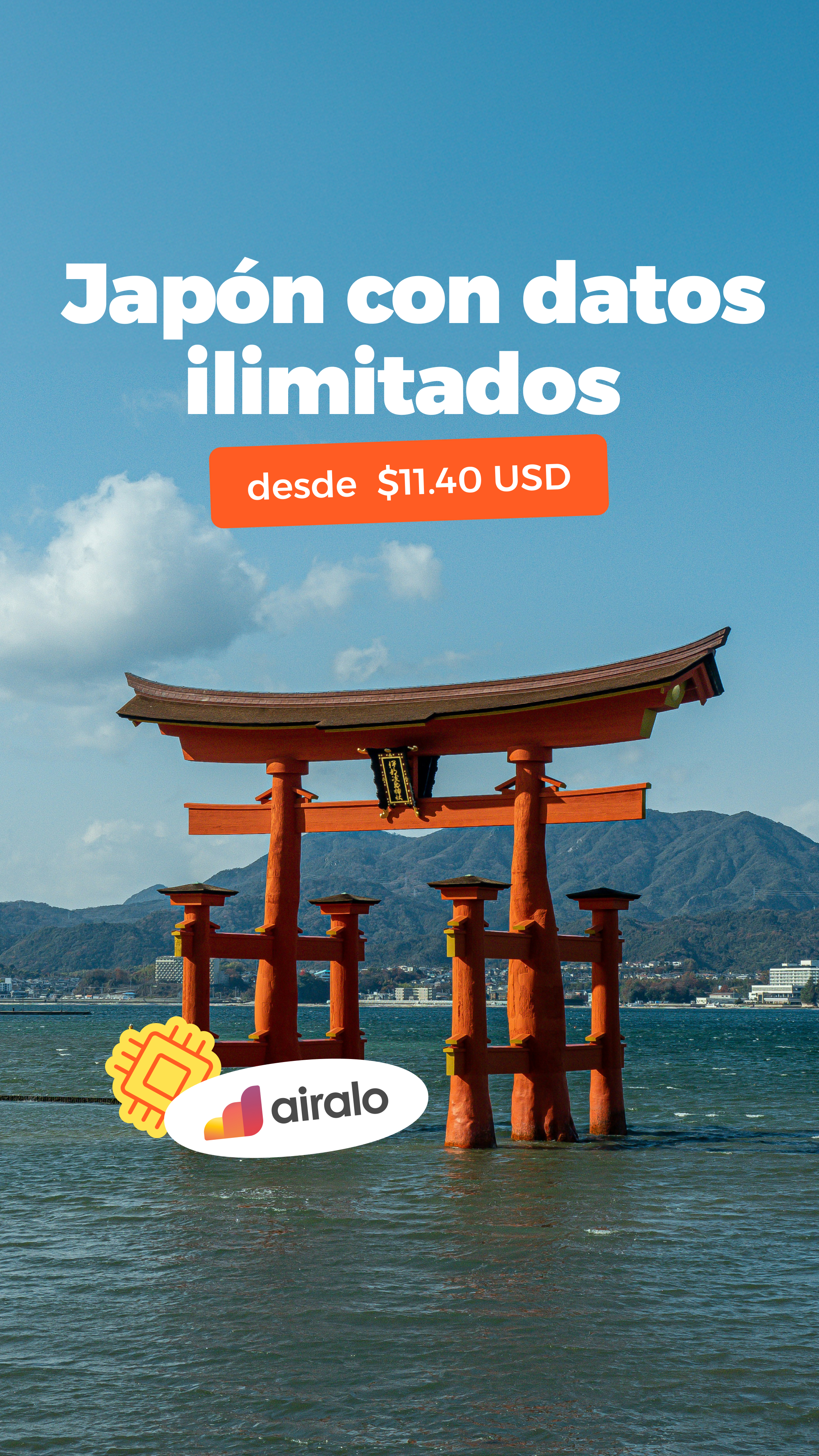 Airalo Global eSIM Store Facebook ad