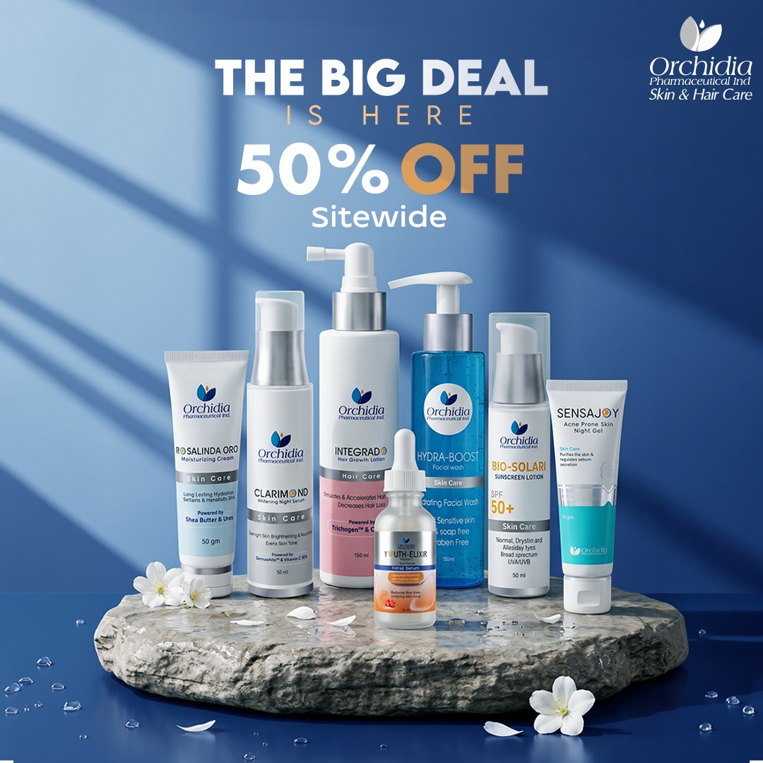 Orchidia Skin & Hair Care Facebook ad