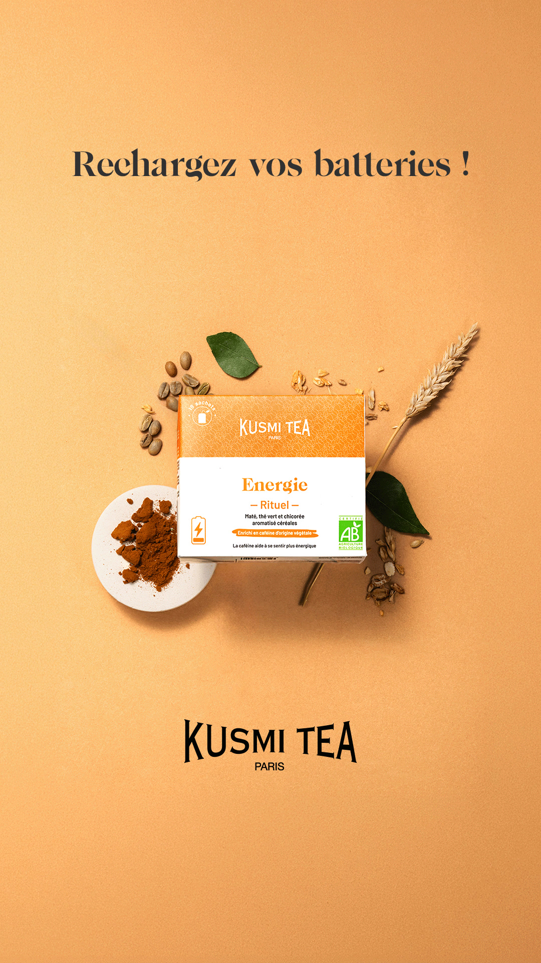 Kusmi Tea Facebook ad: Dès 9,90€