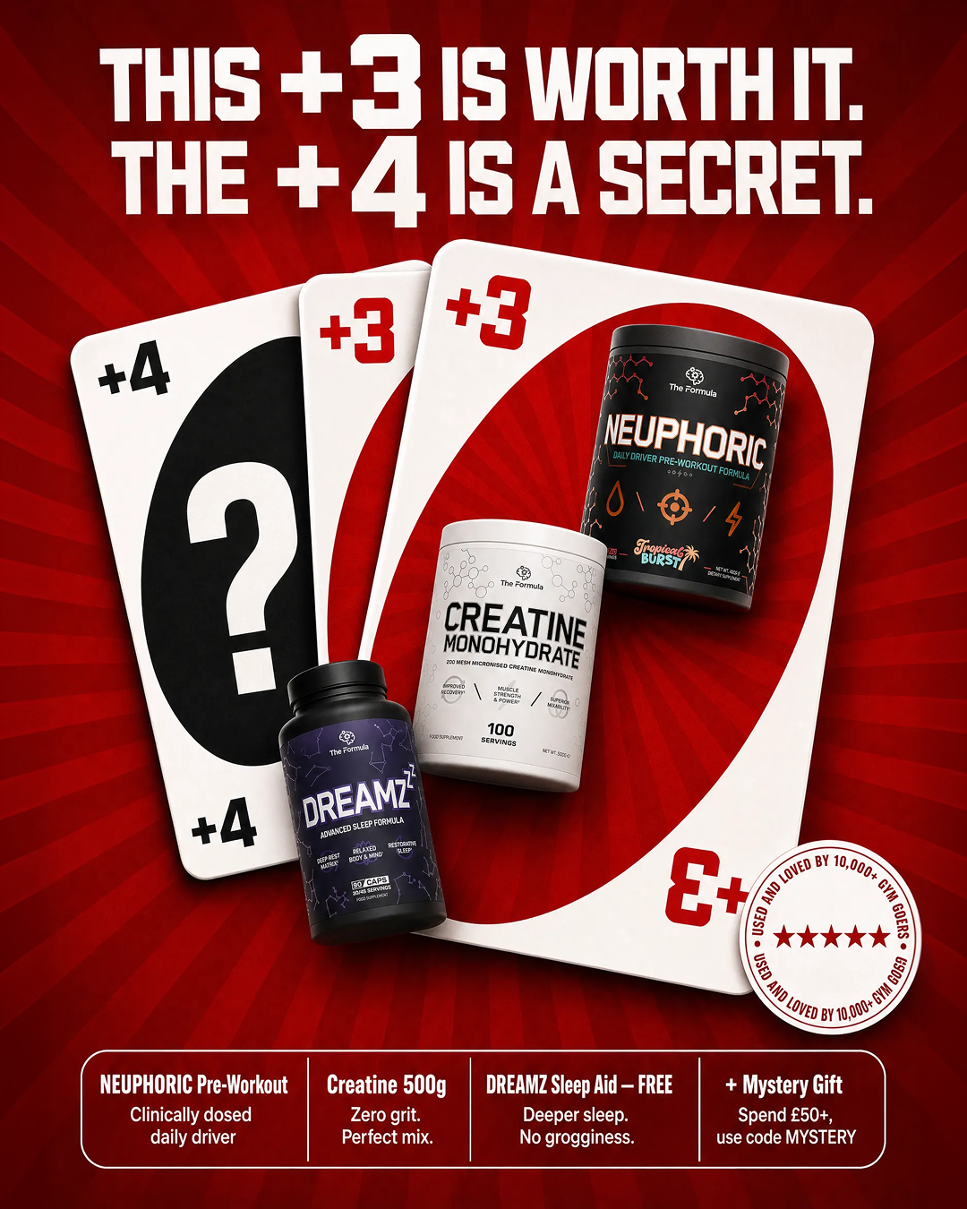 The Formula Facebook ad