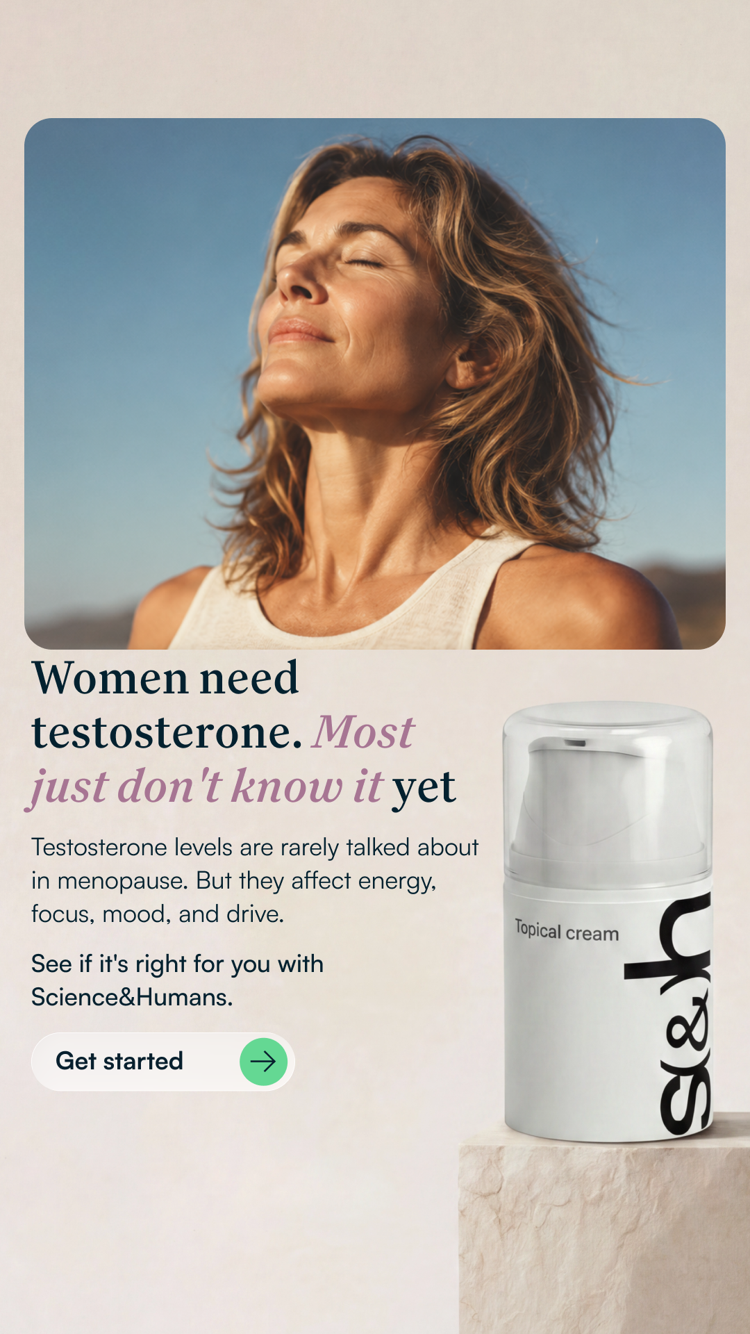ScienceandHumans Facebook ad