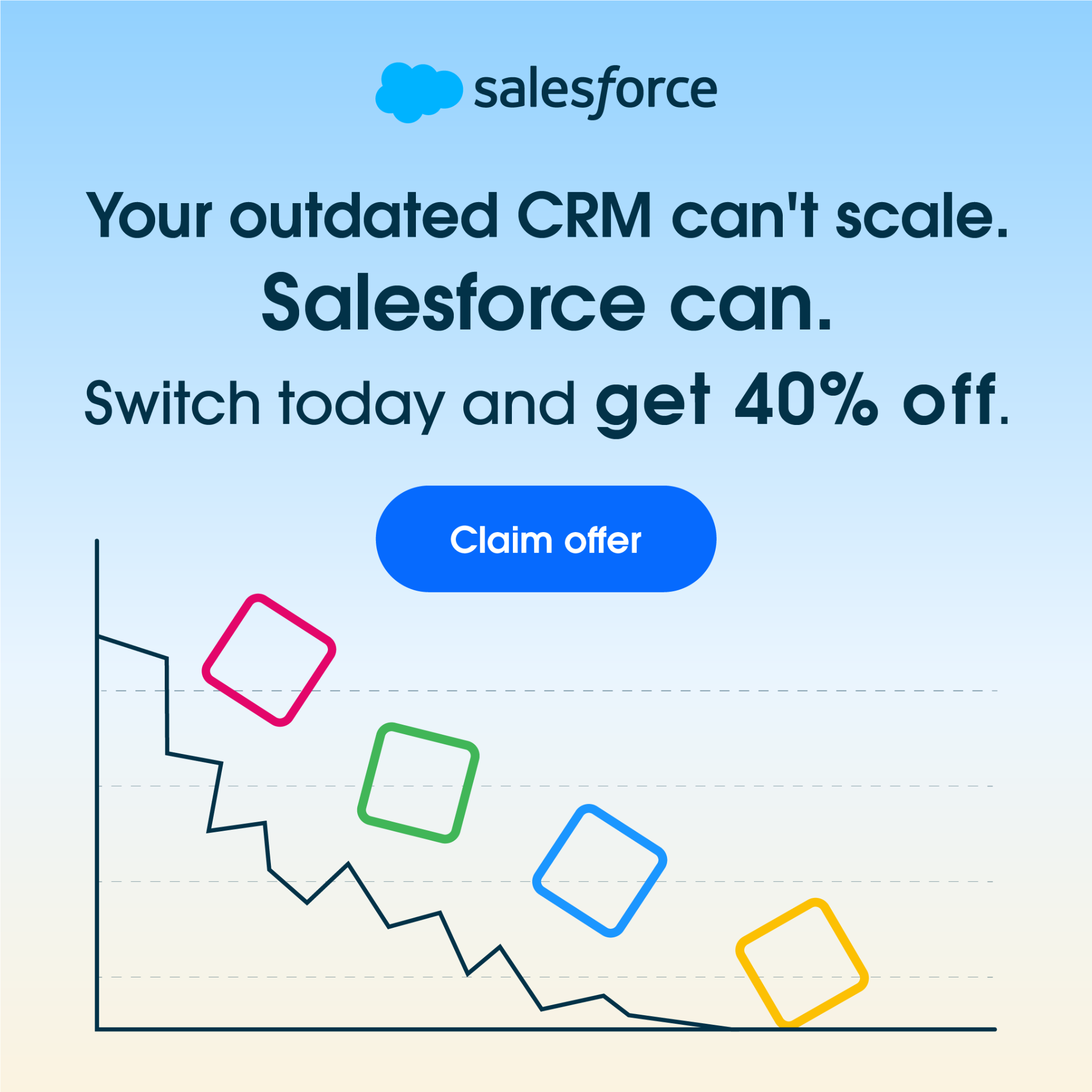 Salesforce Facebook ad