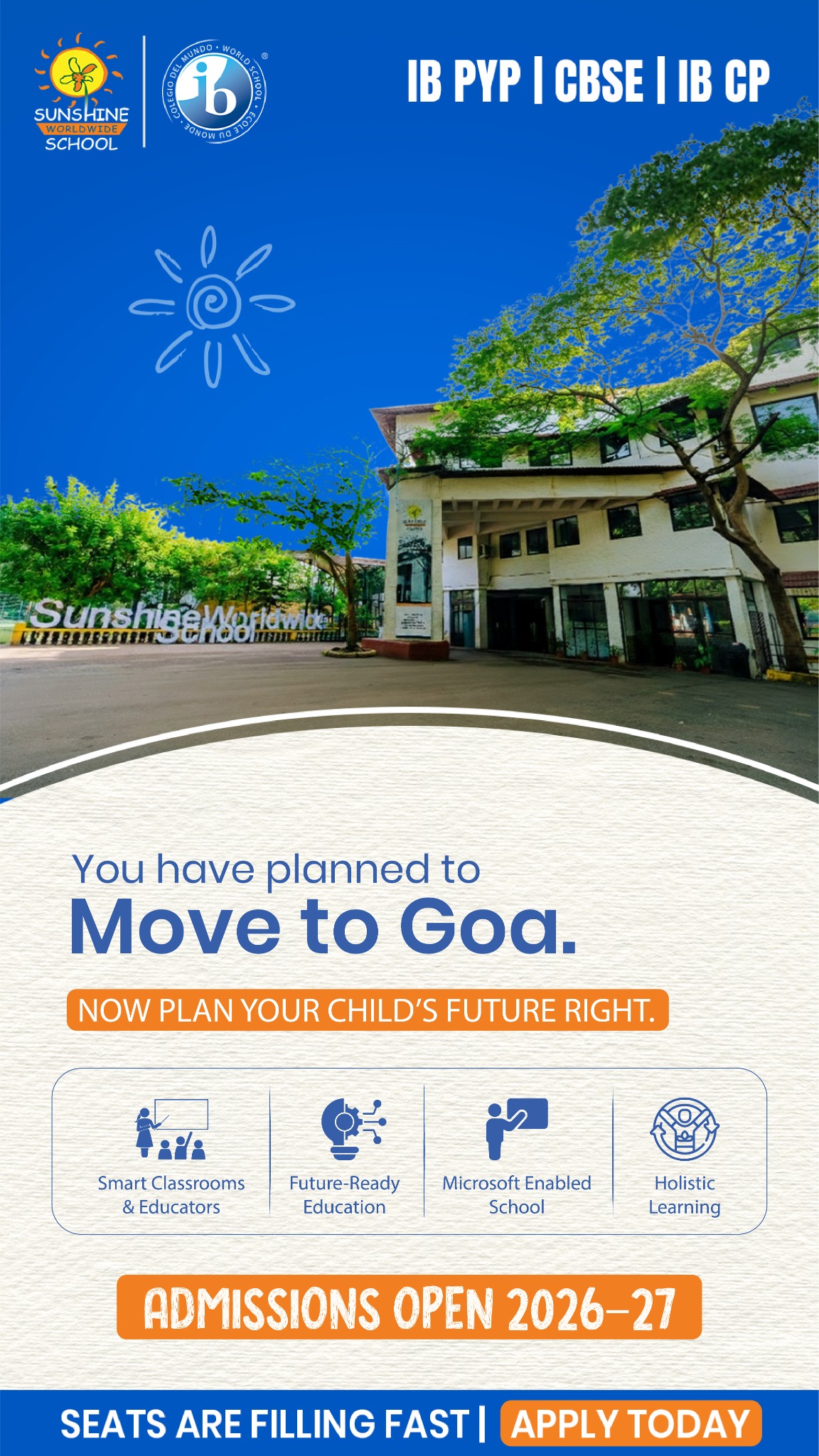 Sunshine Worldwide School Facebook ad
