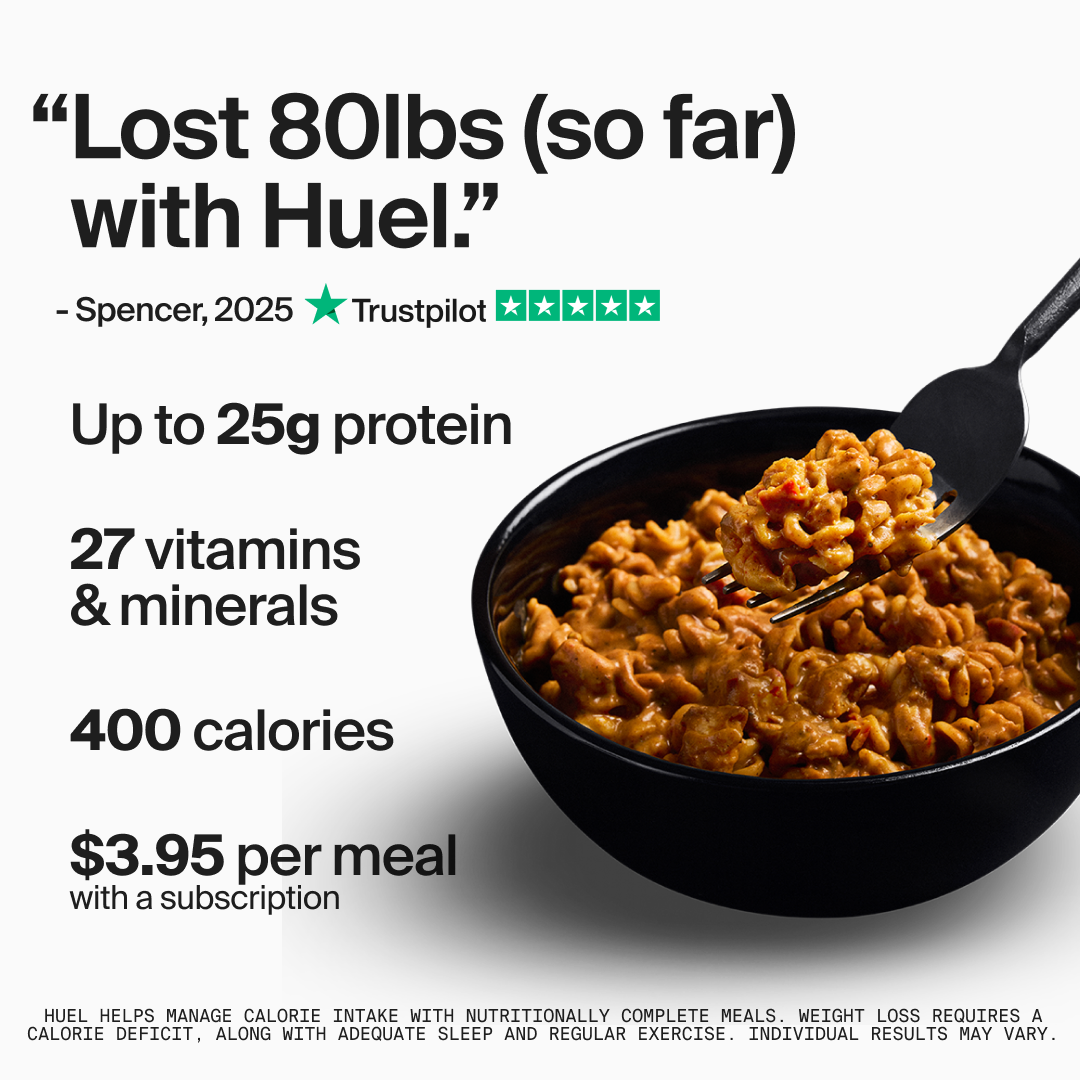 Huel Facebook ad
