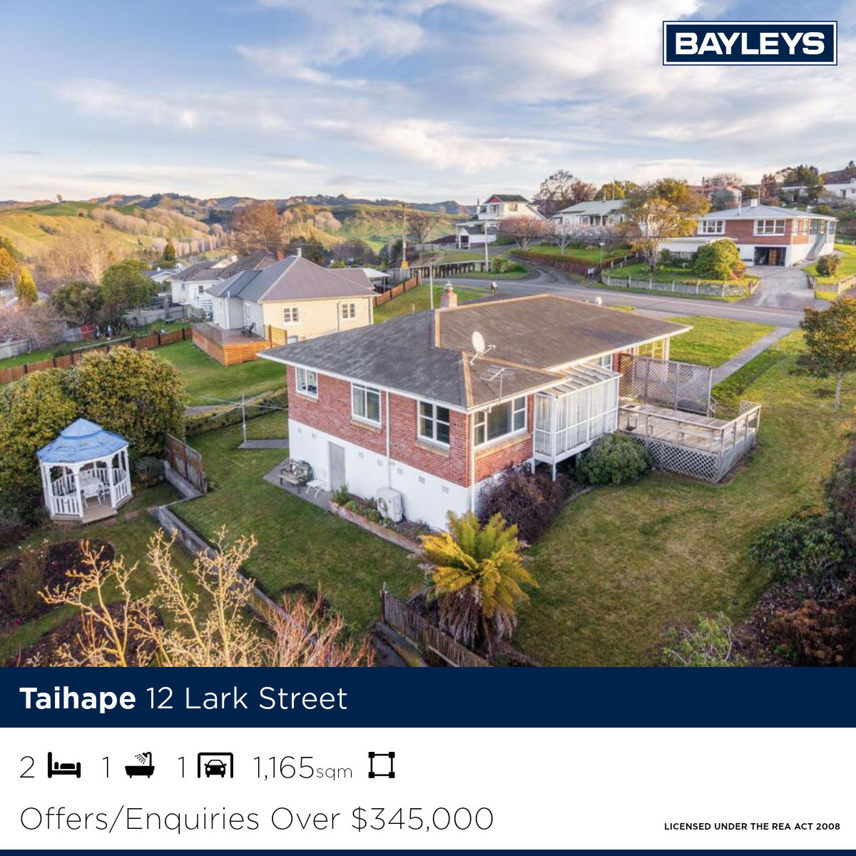 Bayleys Manawatū, Rangitikei and Horowhenua Facebook ad from Jul 9, 2026