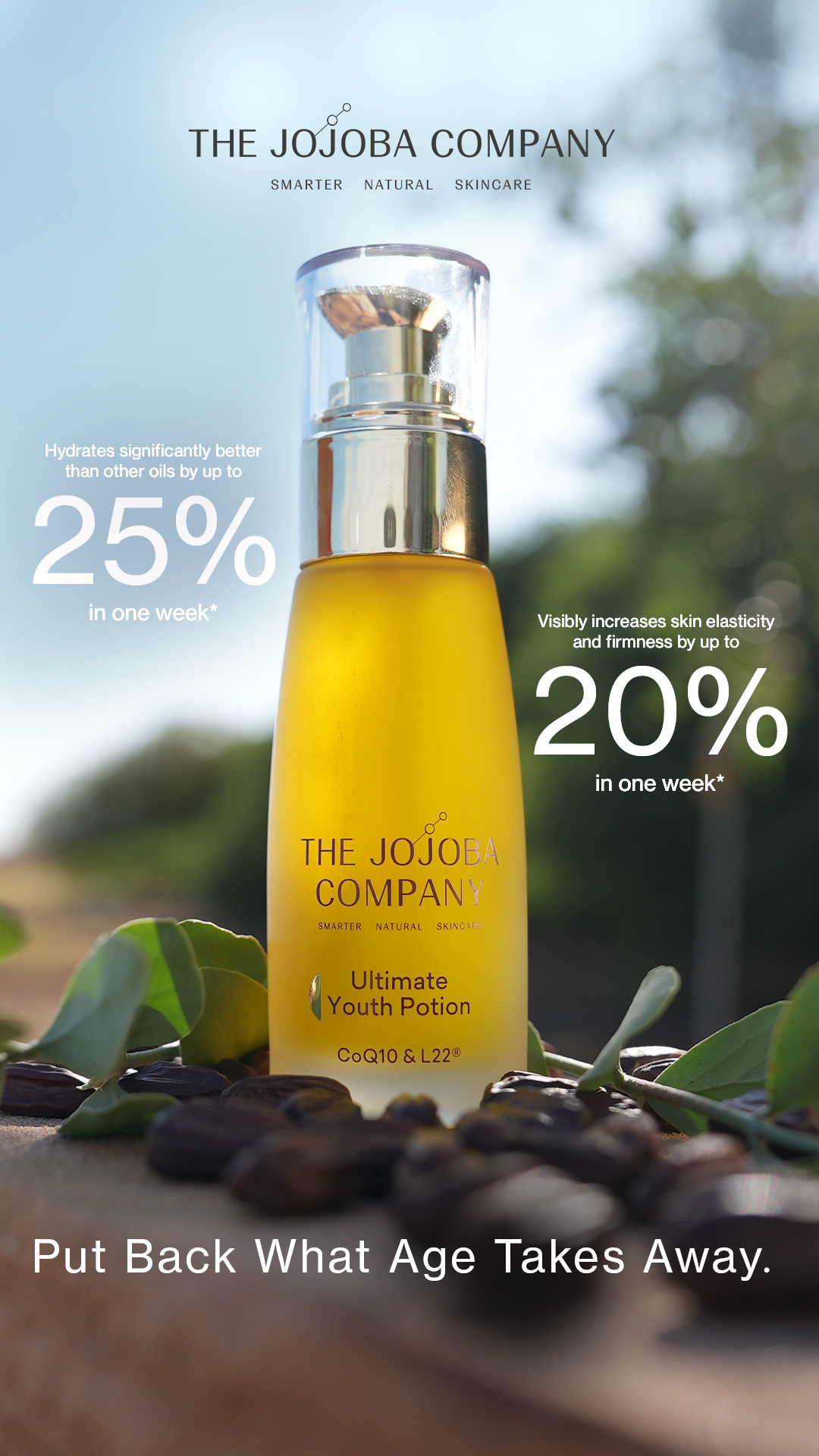 The Jojoba Company Facebook ad