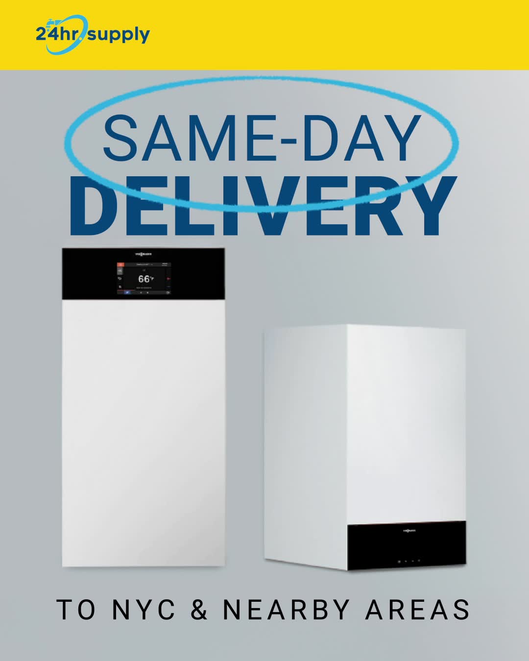 24hr Supply Facebook ad: Same-Day Delivery