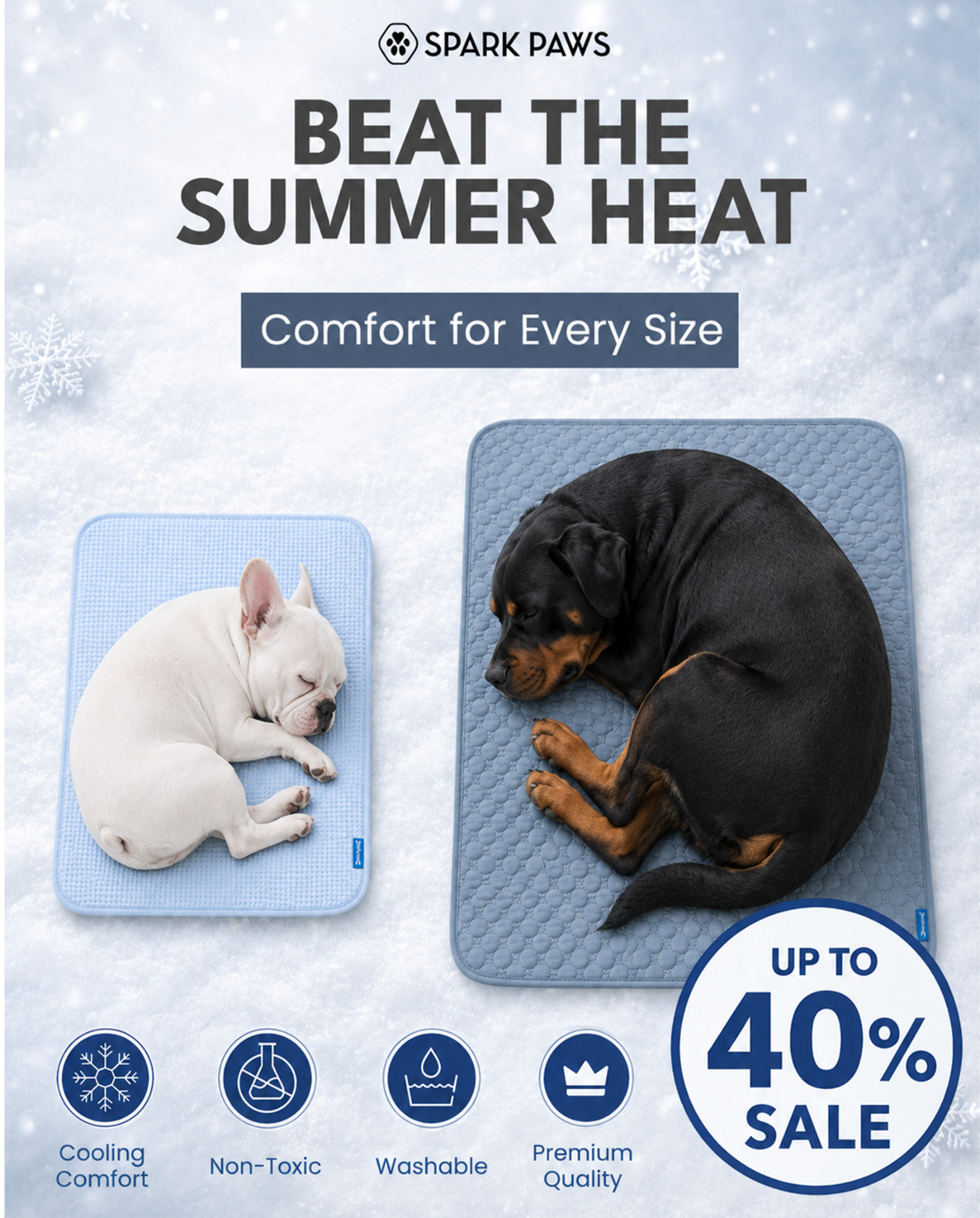 Spark Paws Facebook ad