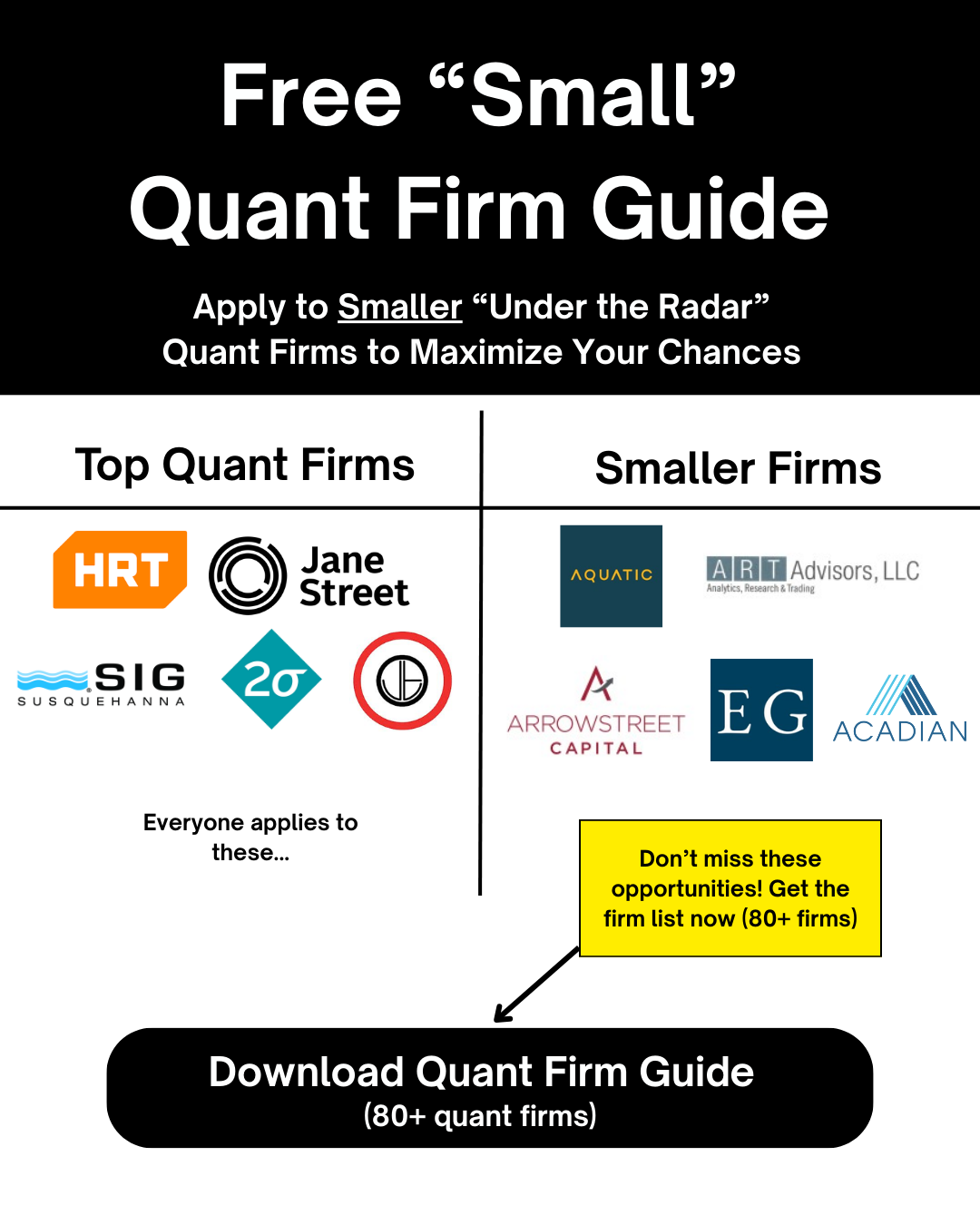 Wall Street Quants Facebook ad