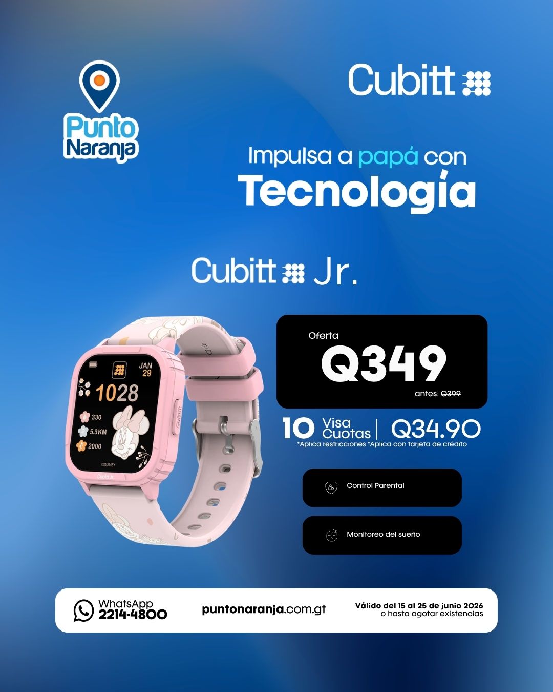 Punto Naranja GT Facebook ad