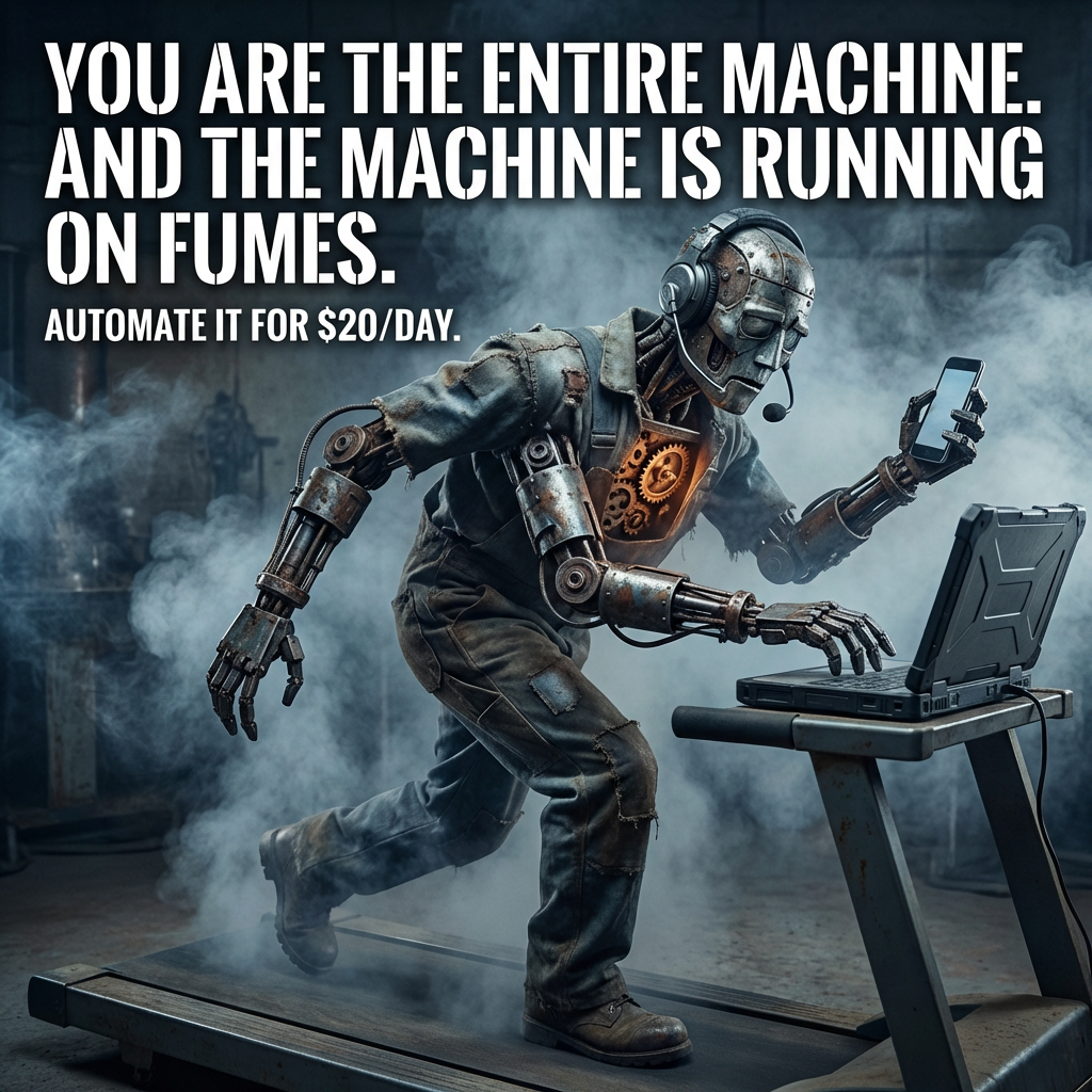 Rapid Ascension System Facebook ad: AI Builds It. Ads Sell It. You Collect.