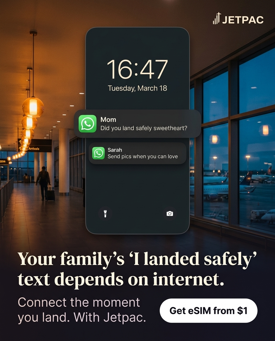 Jetpac Facebook ad