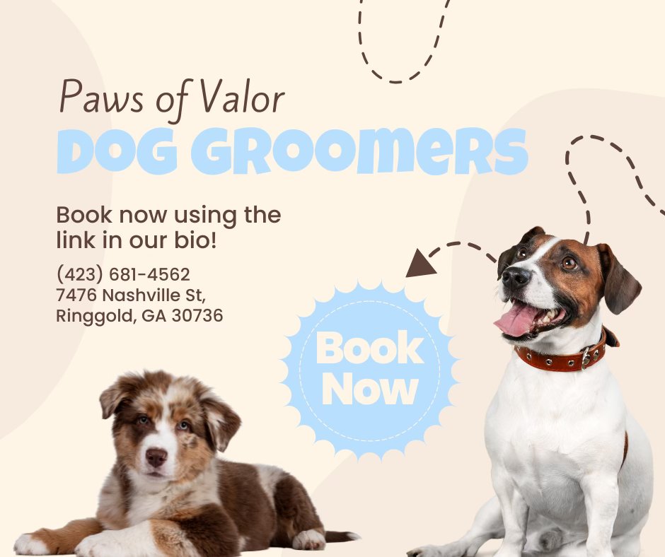 Paws Of Valor Dog Grooming Facebook ad: Veteran Owned and Operated