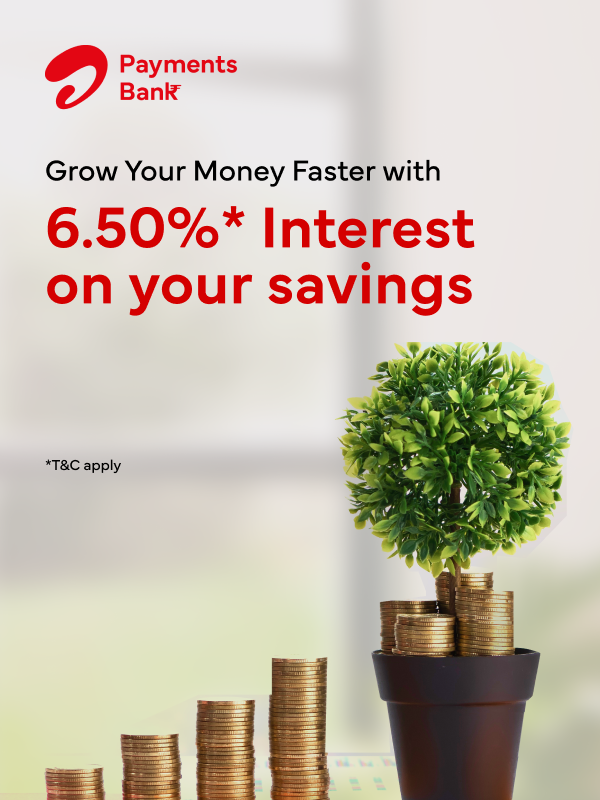 Airtel Payments Bank Facebook ad