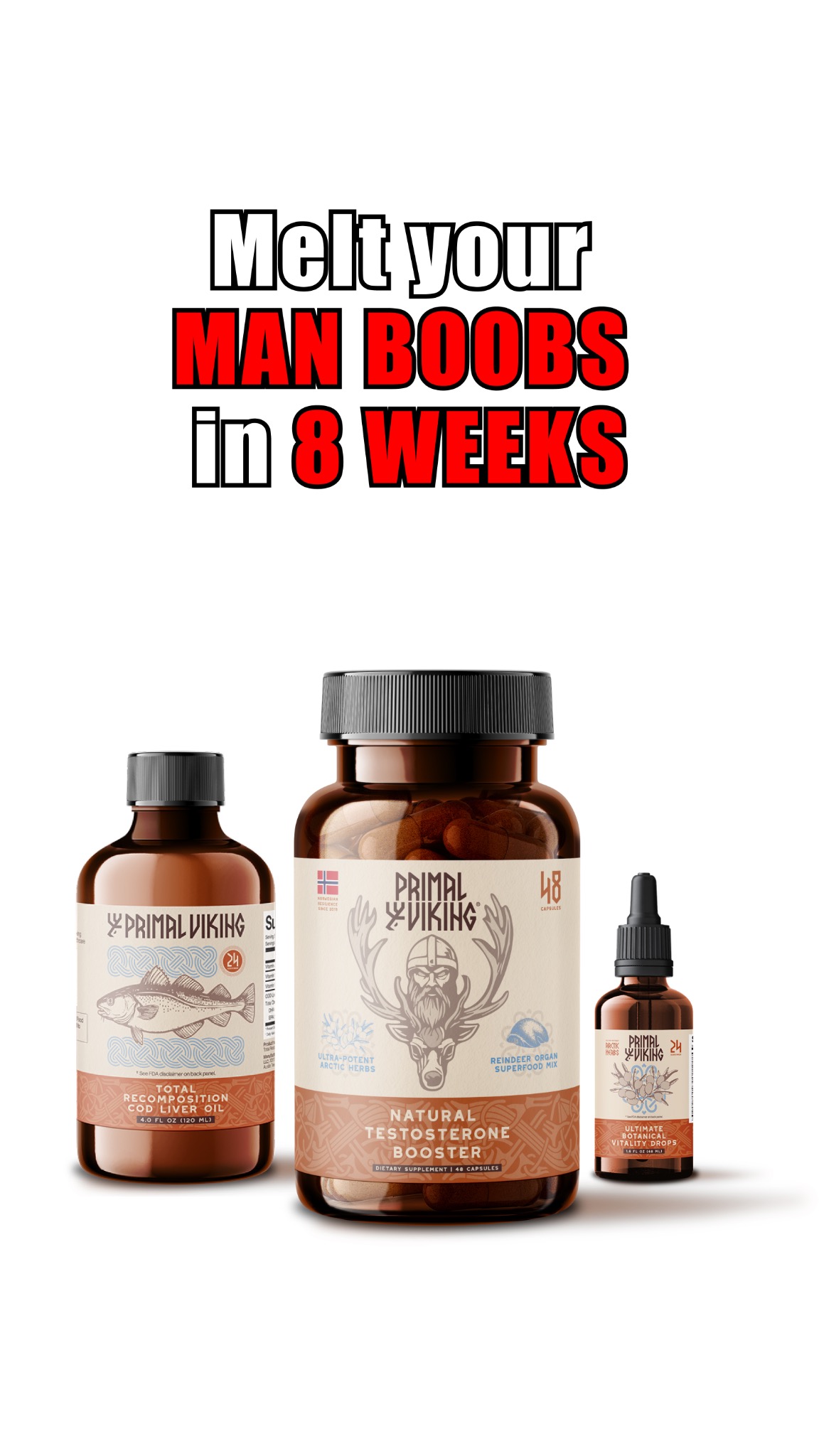 Primal Viking Facebook ad
