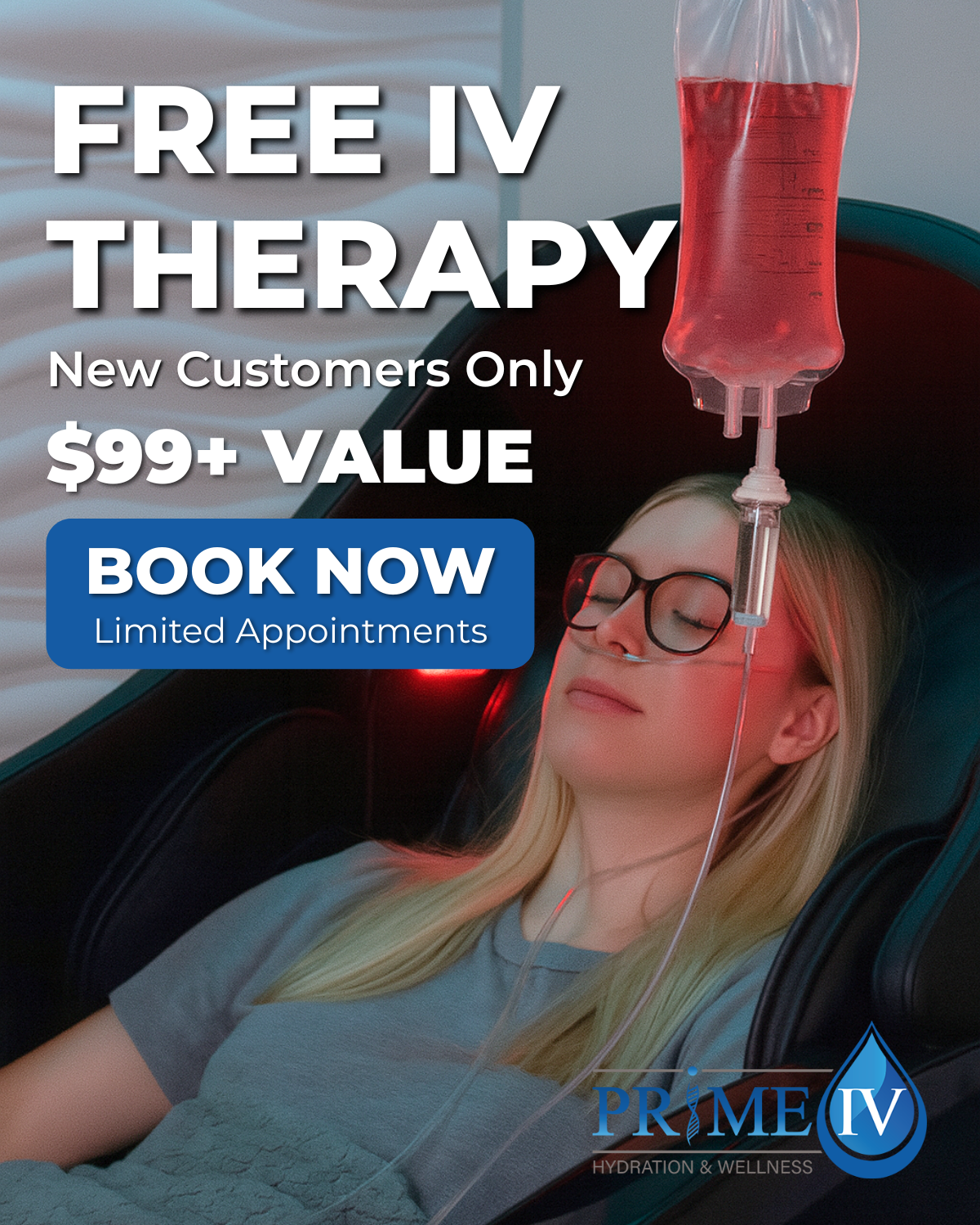 Prime IV Hydration & Wellness Facebook ad