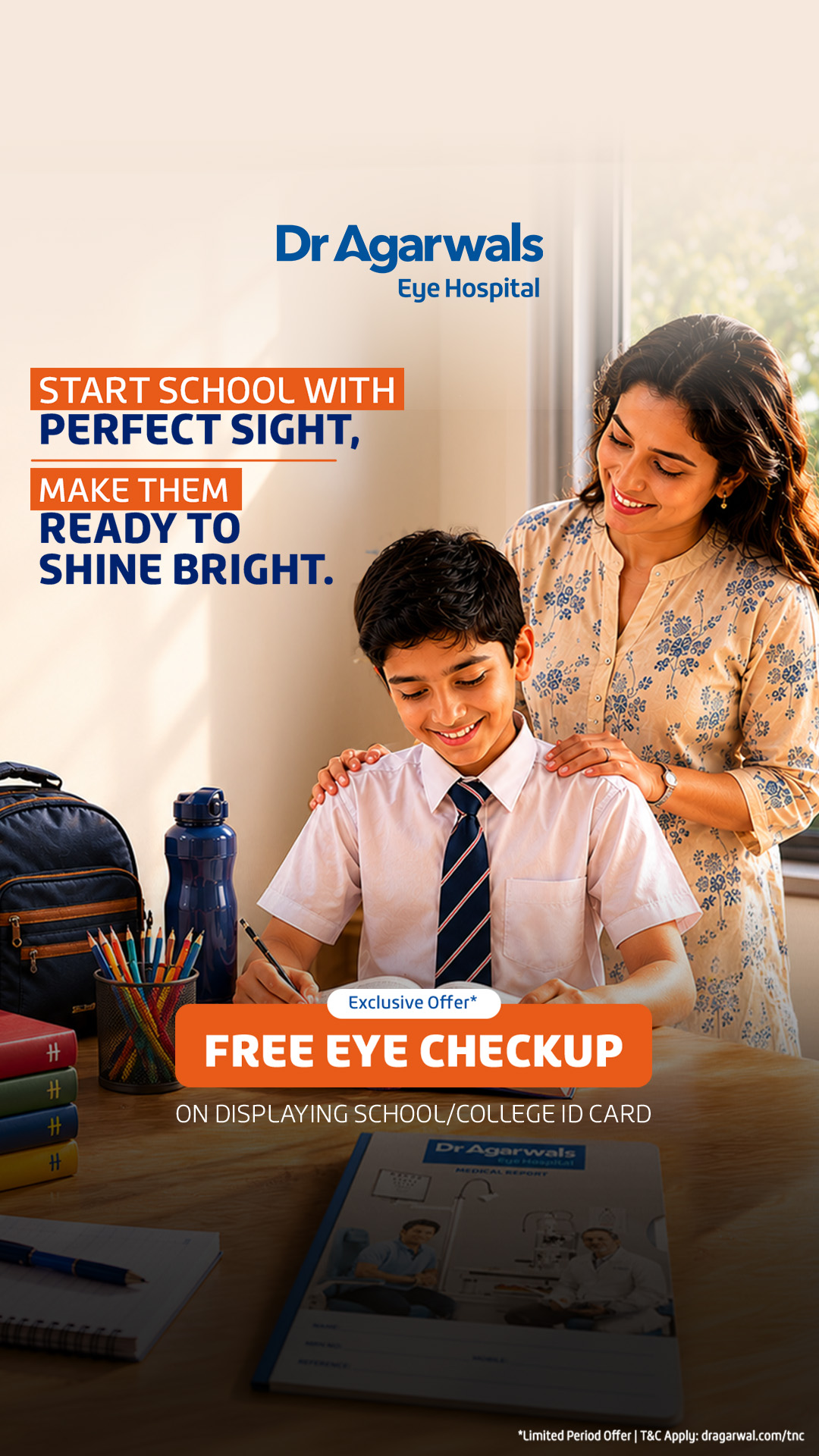 Dr. Agarwal's Eye Hospital, Gujarat Facebook ad from Jun 8, 2026