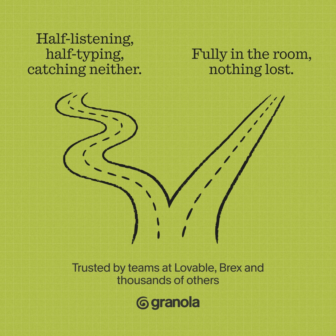 Granola ai Facebook ad