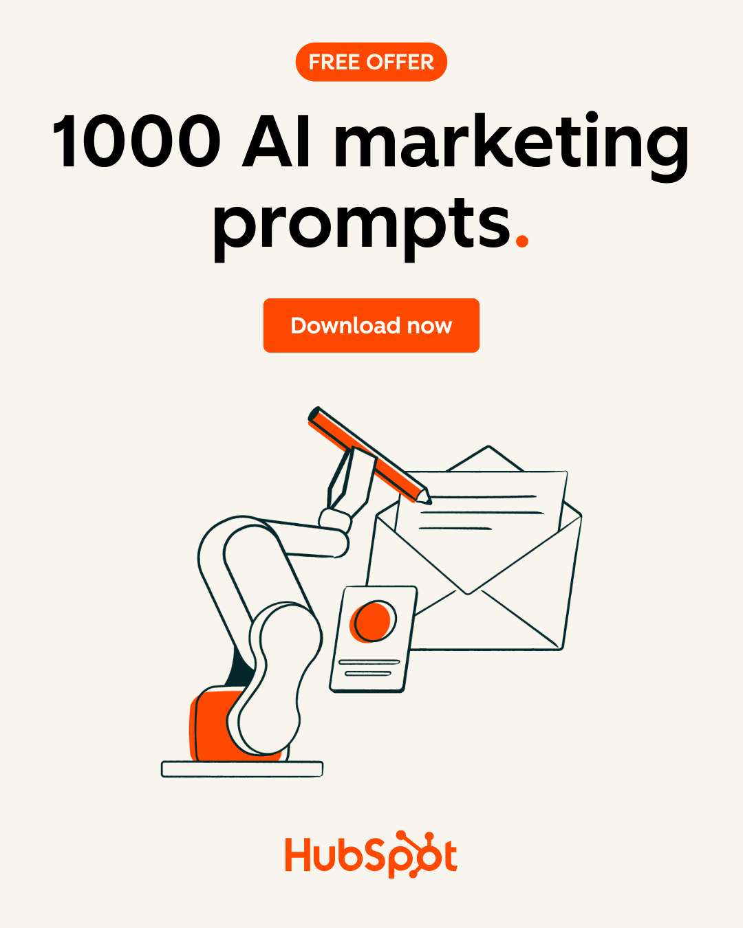 HubSpot Facebook ad: Scale Better With AI