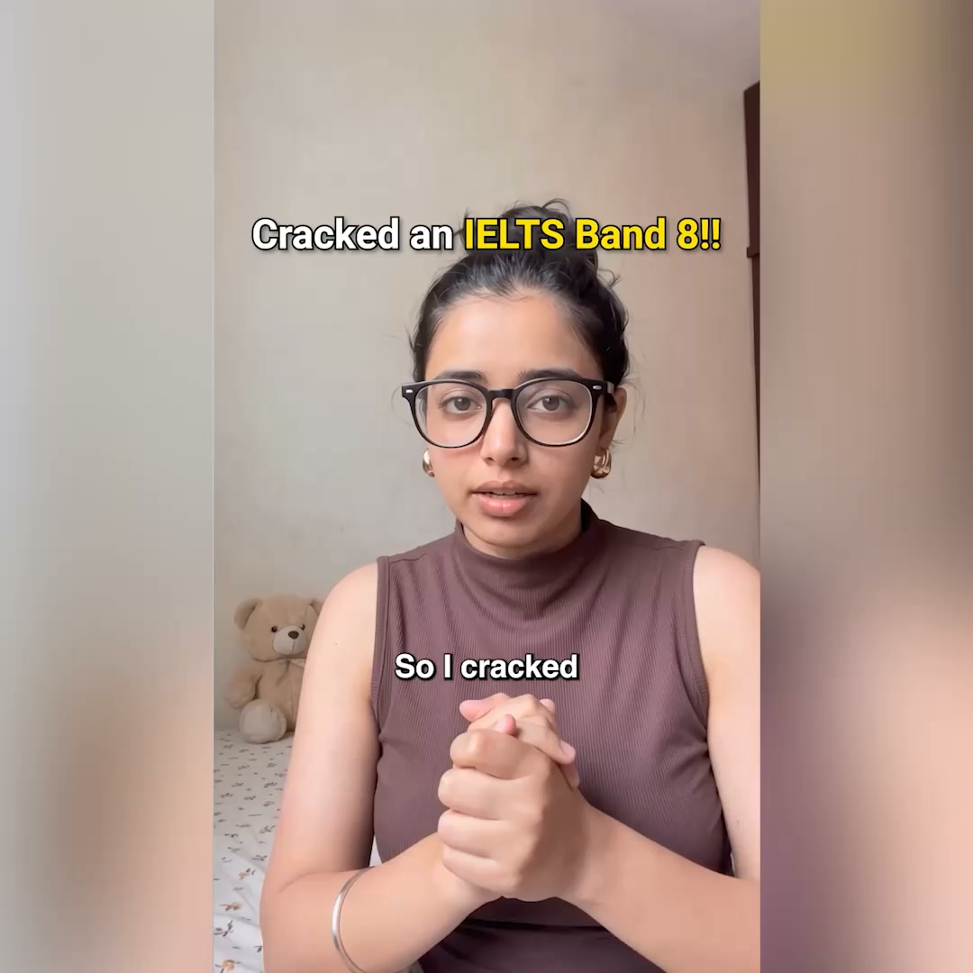 Leap IELTS Facebook ad: IELTS Band 8 for ₹99 Only