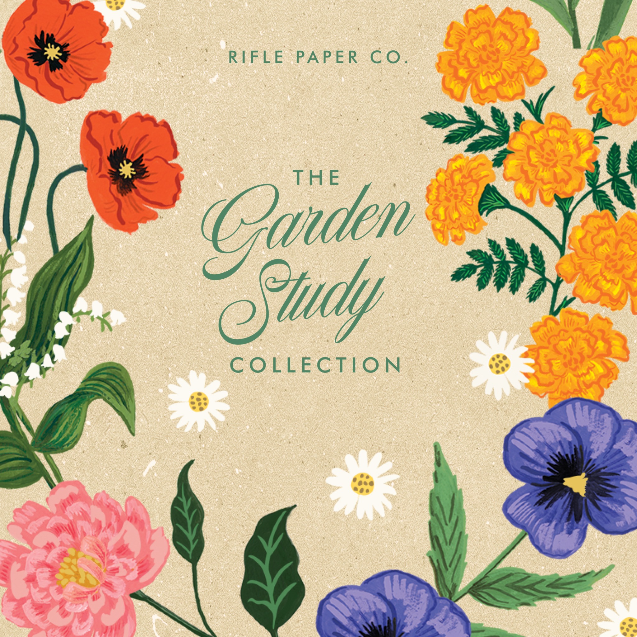 Rifle Paper Co. Facebook ad: Something New is Blooming