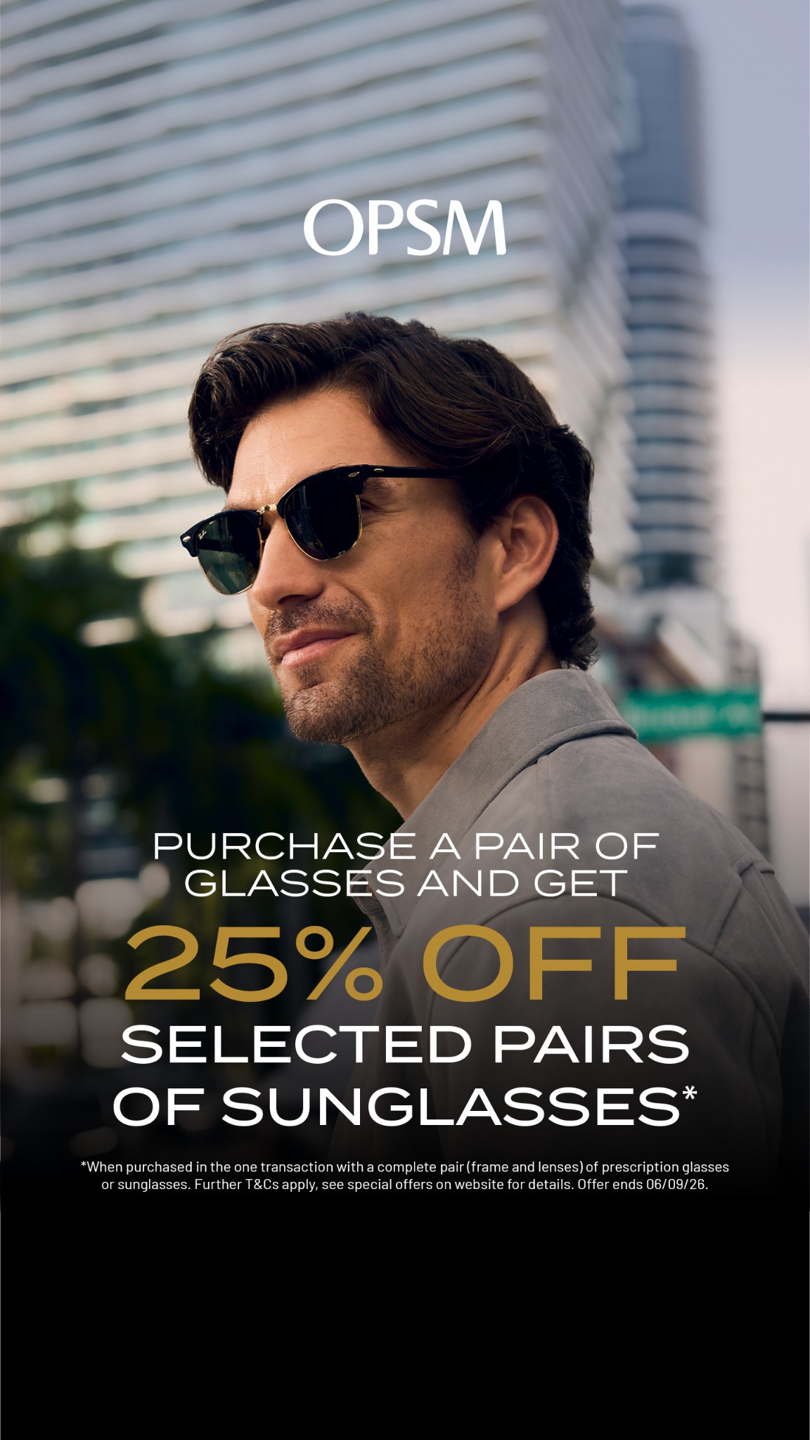 OPSM Facebook ad: Find the perfect pair this Father's Day
