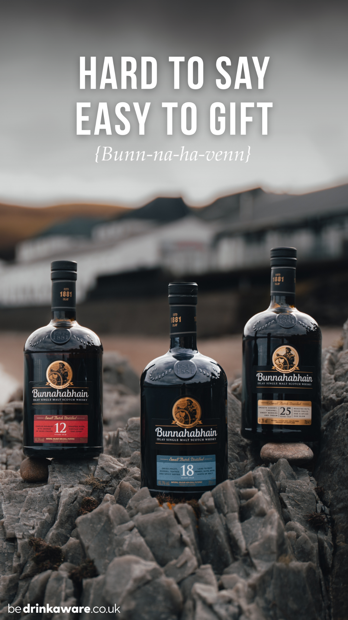 Bunnahabhain Islay Single Malt Scotch Whisky Facebook ad