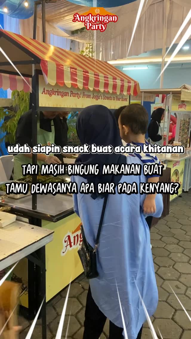Angkringan Party Facebook ad: makanan simple tapi semua orang suka pasti di…