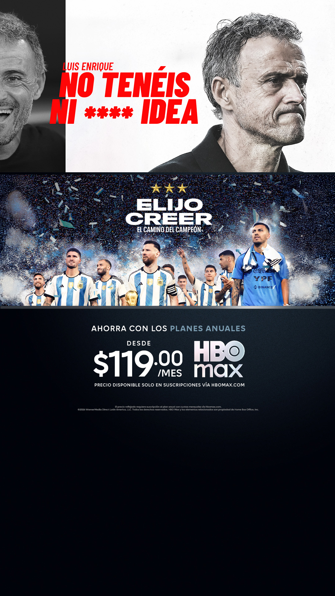 HBO Max Facebook ad
