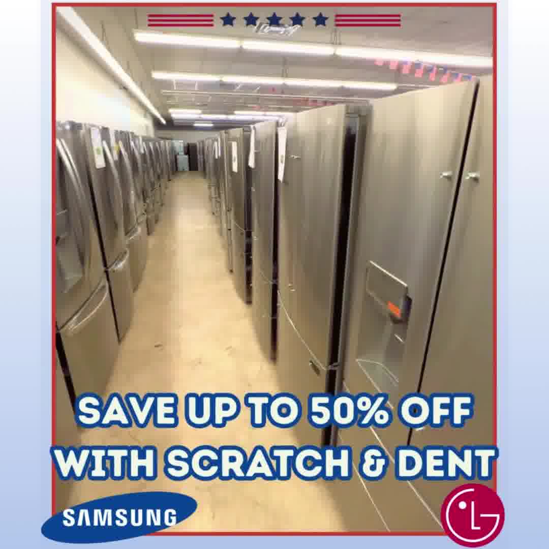 Appliances 4 Less Lakeland Facebook ad: 50% OFF ALL APPLIANCES