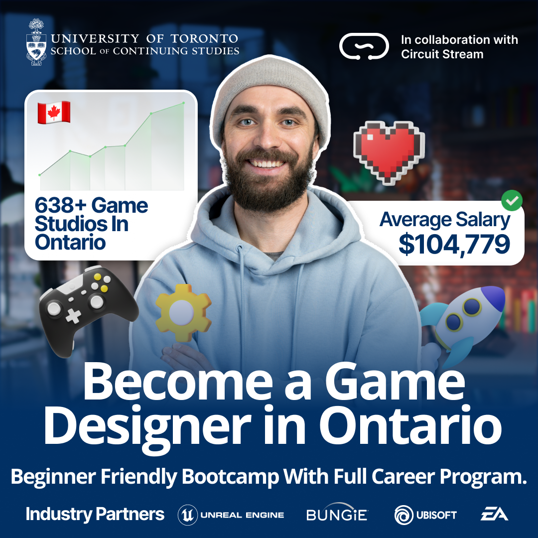 University of Toronto School of Continuing Studies Bootcamps Facebook ad