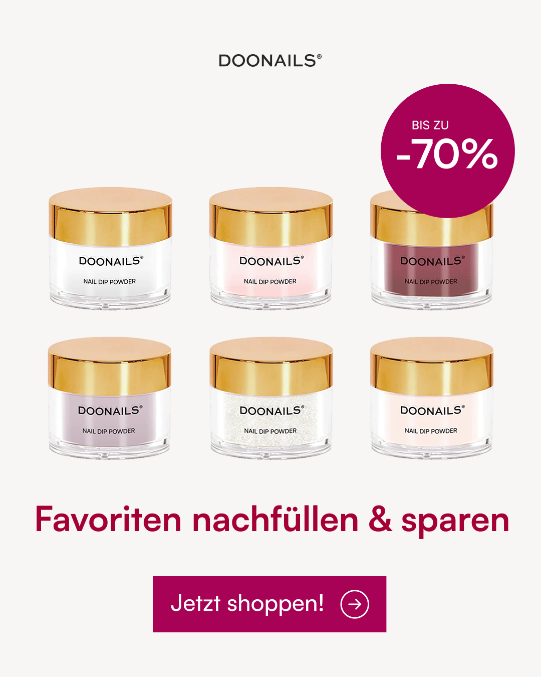 Doonails Facebook ad