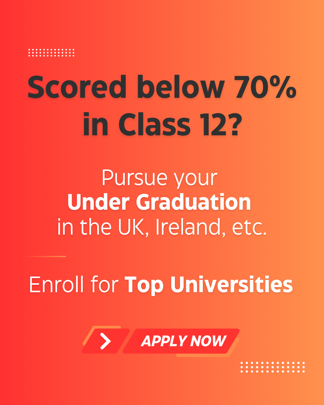 Global Edge - Study Abroad Consultants in Delhi Facebook ad