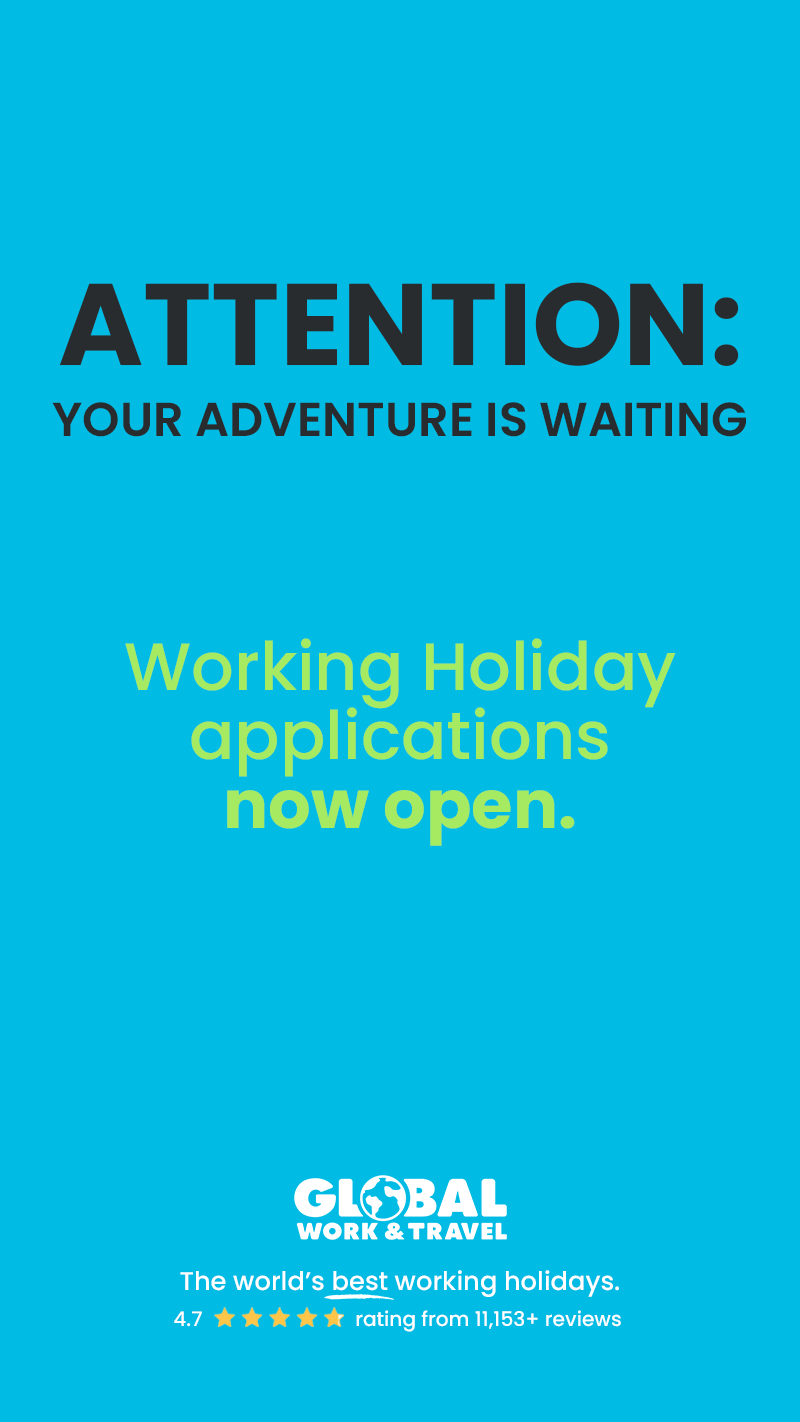 Global Work & Travel Facebook ad