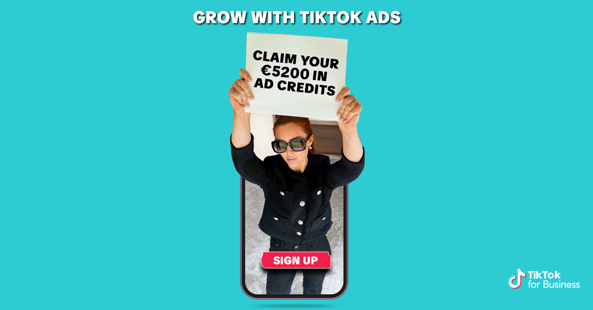 TikTok For Business Facebook ad