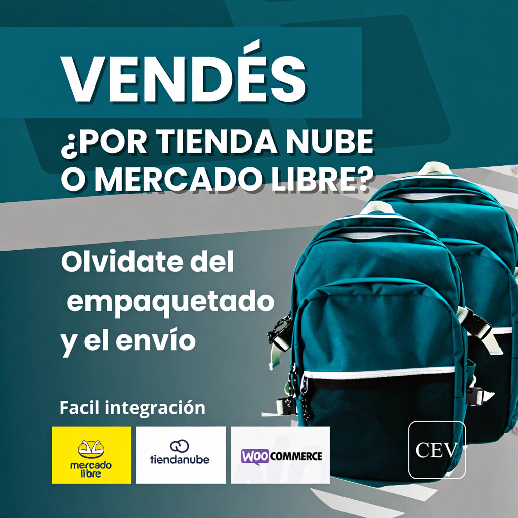 CEV Logística Facebook ad: Servicio de logística integral